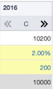 Bulk column projection arrow