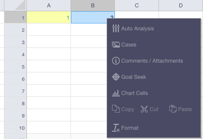 run data analysis excel